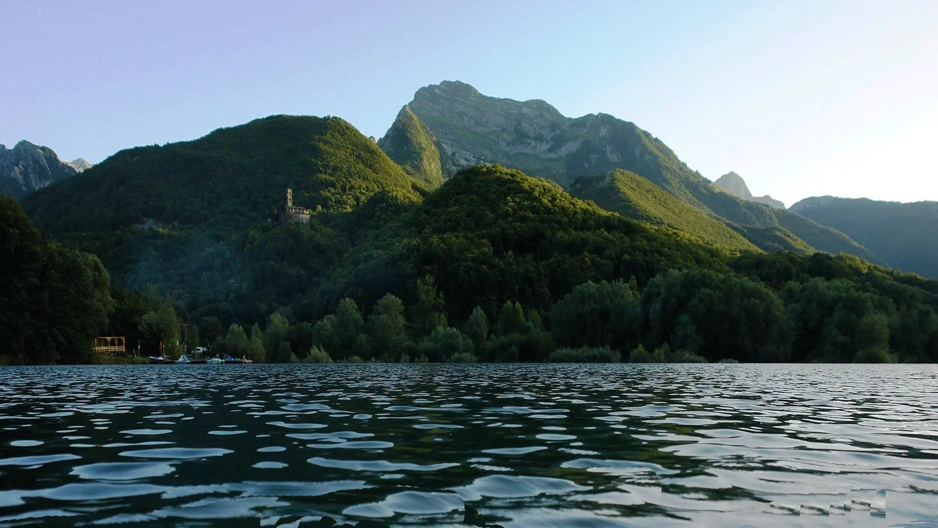 By the banks of Gramolazzo Lake By the banks of Gramolazzo Lake